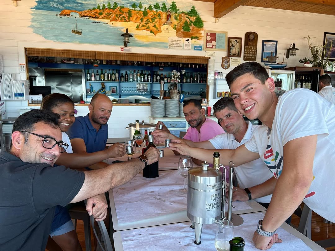 Celebrações no restaurante