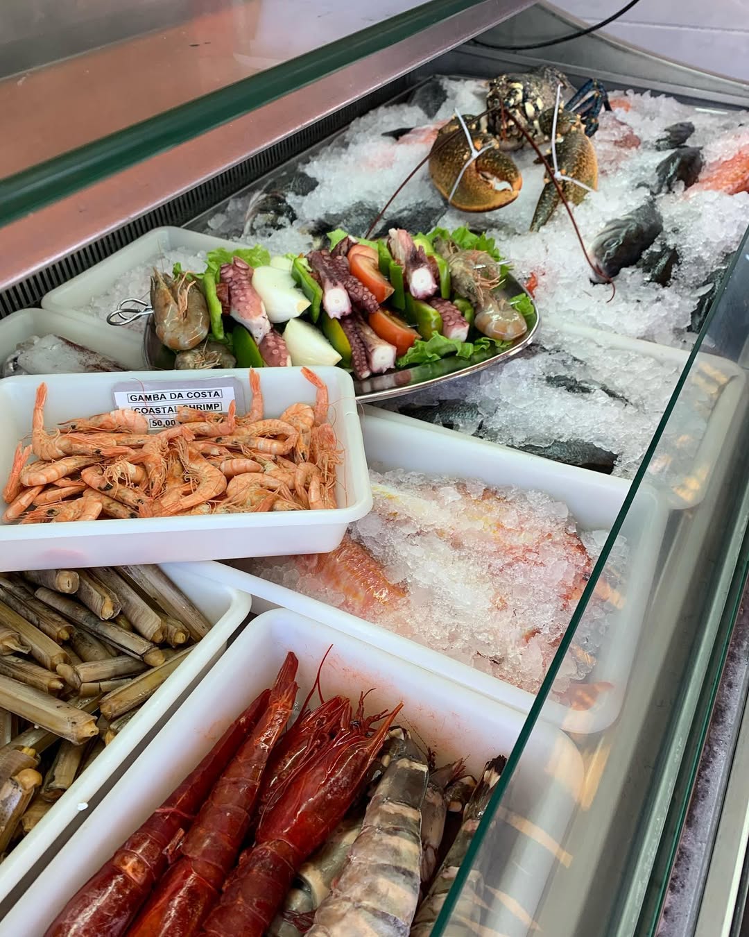 Marisco fresco à escolha